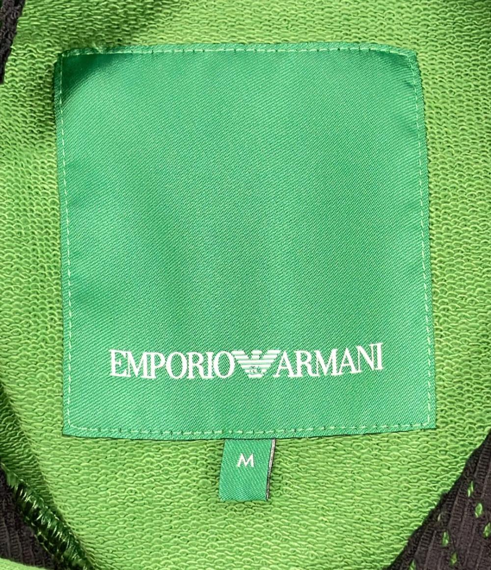 美品 エンポリオ・アルマーニ プルオーバーパーカー ヤシフォト メンズ SIZE M (M) Emporio Armani