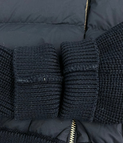 MONCLER ニット切替ダウンカーディガン H20919B00005 メンズ SIZE S モンクレール