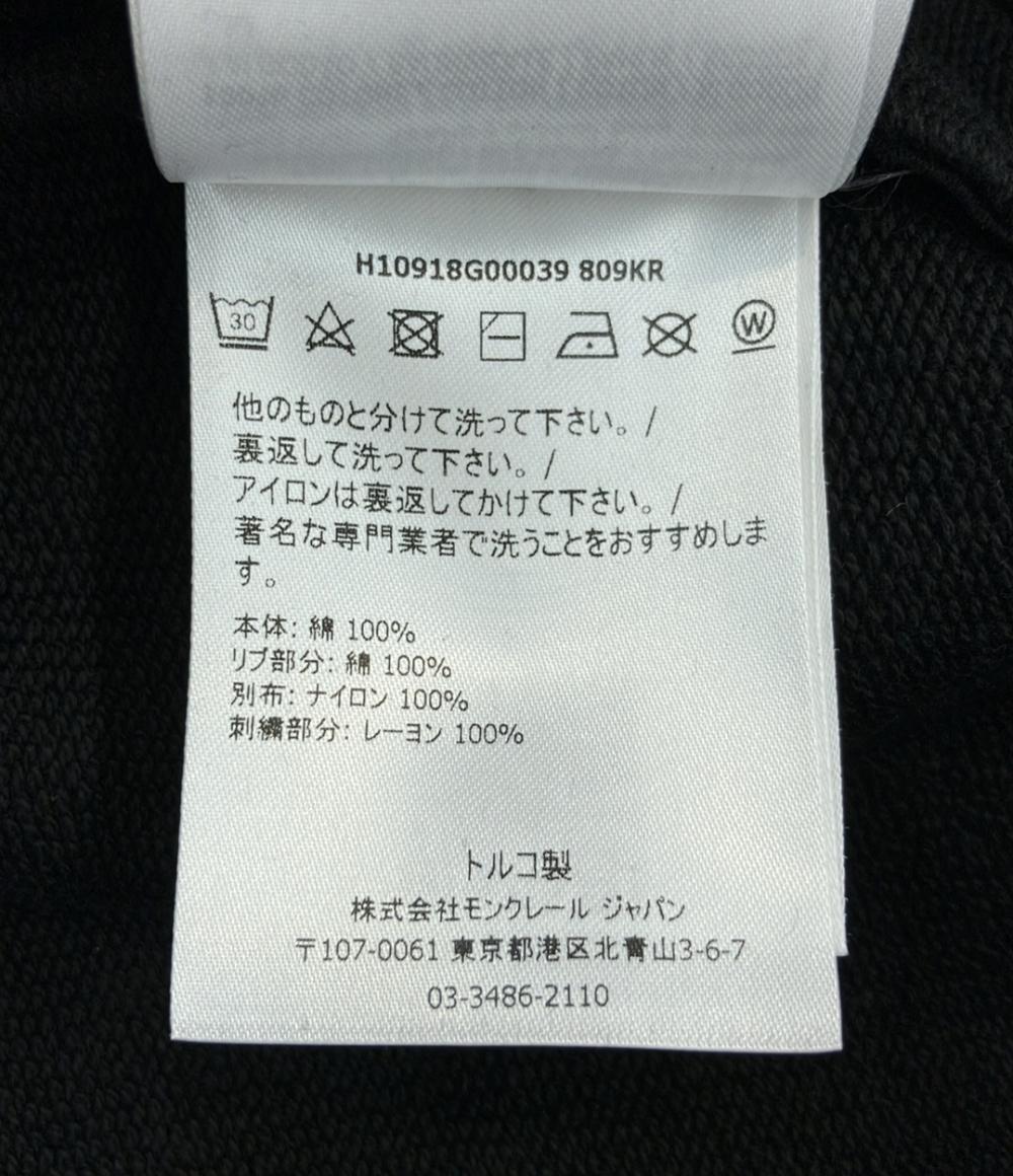 MONCLER トレーナー ロゴ ナイロン切替 H10918G00039 809KR メンズ SIZE L モンクレール