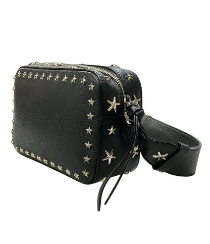 美品 Jimmy Choo ショルダーバッグ カメラバッグ ペガシ 斜め掛け レディース ジミーチュウ
