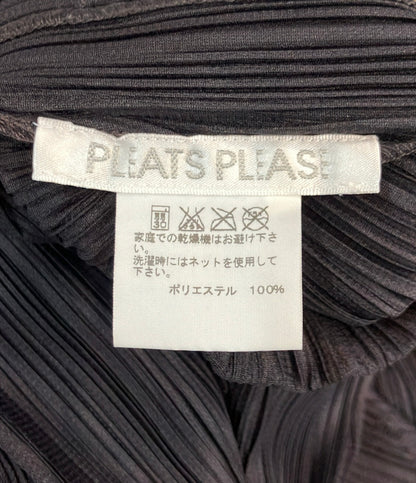 PLEATS PLEASE 長袖 カーディガン レディース SIZE 2 プリーツ プリーズ