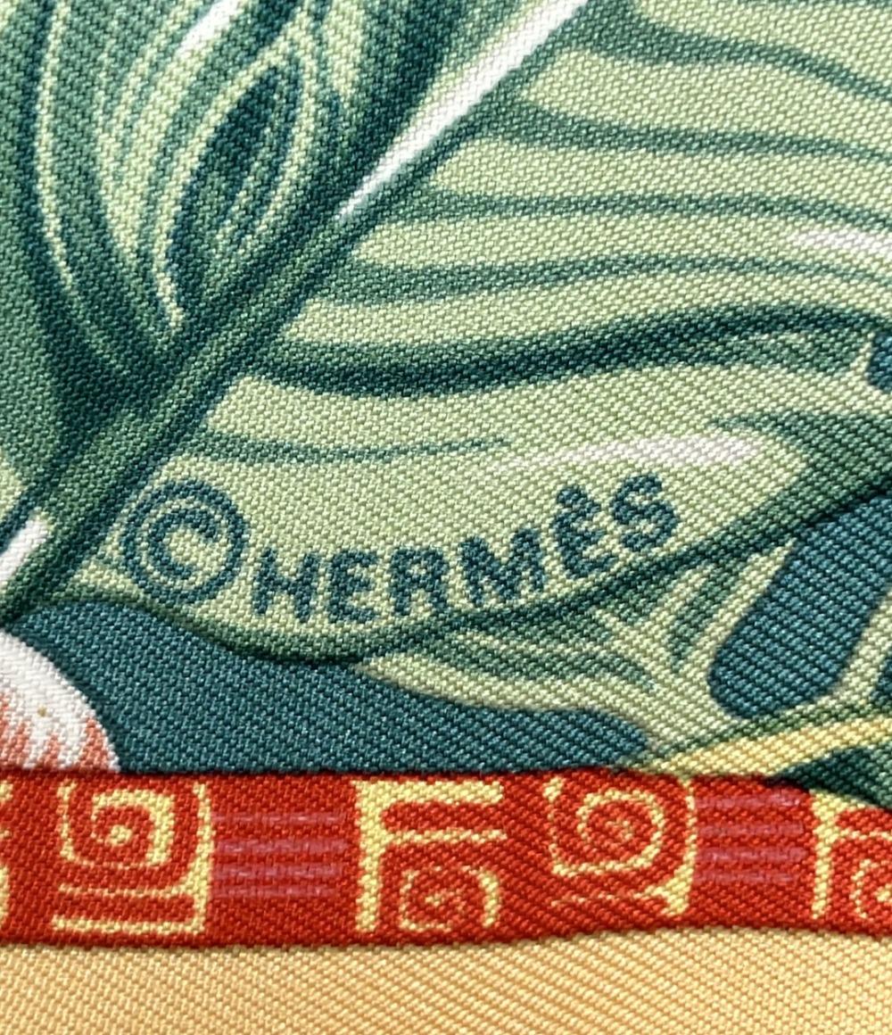 HERMES スカーフ シルク100% カレ90 ALOHA レディース エルメス