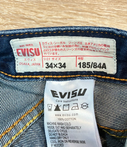 EVISU デニムパンツ ボタンフライ 2020 メンズ SIZE 34 (L) エヴィス