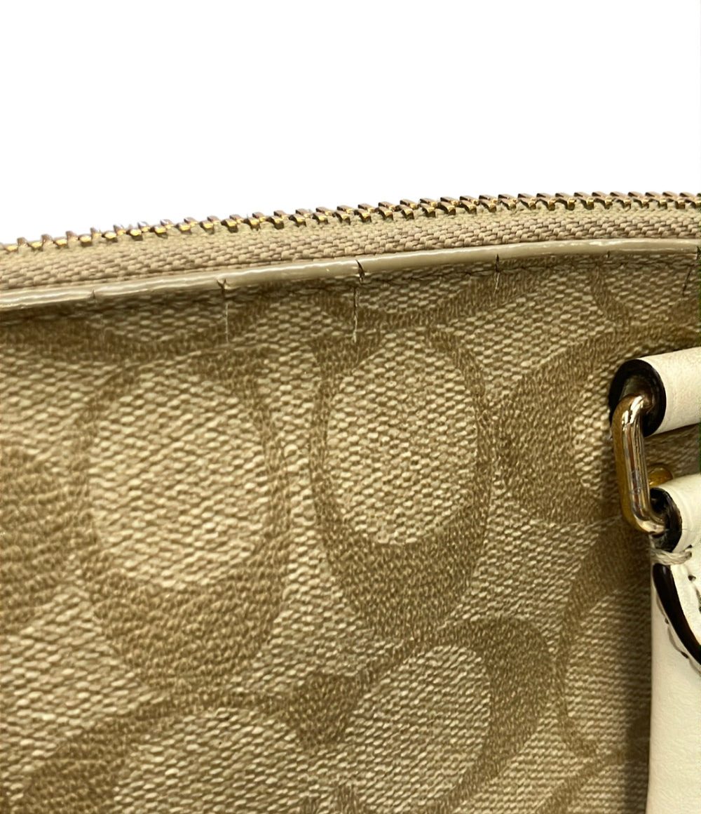 COACH 2WAY ハンドバッグ ショルダーバッグ 斜め掛け シグネチャー F27583 レディース コーチ