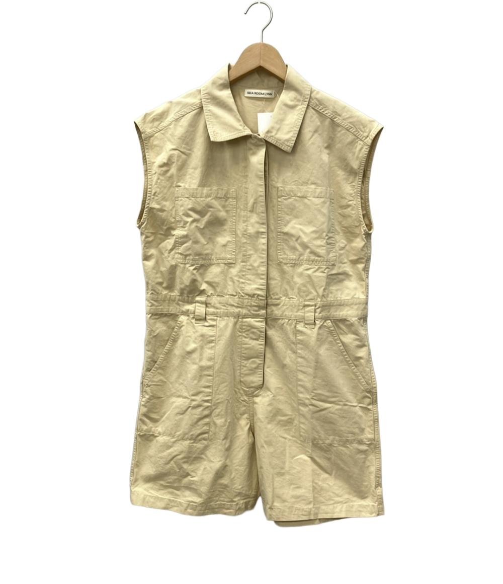 シールームリン オールイン コットンライトキャンバスワークロンパース 001130021 レディース SIZE M sea room lynn