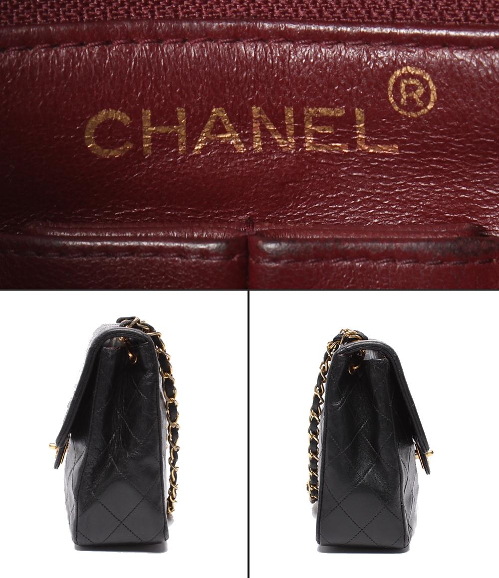 CHANEL チェーンショルダーバッグ ゴールド金具 ミニマトラッセ 20 レディース シャネル