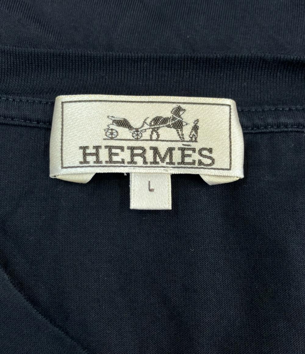 HERMES 半袖Tシャツ メンズ SIZE L エルメス