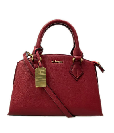 & chouette ハンドバッグ ショルダーバッグ 2WAY 斜め掛け レザー レディース アンドシュエット
