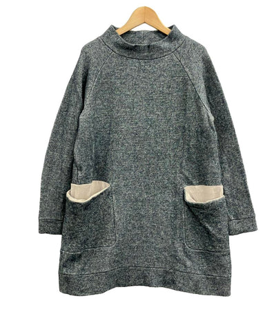 美品 プルドゥ 長袖ワンピース チュニック レディース SIZE 2 (M) pour deux