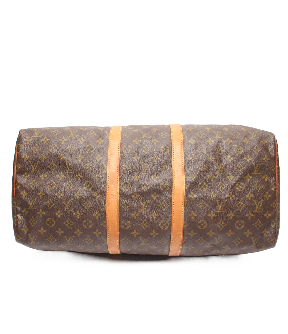 訳あり LOUIS VUITTON ボストンバッグ キーポル55 モノグラム M41424 メンズ レディース ルイ・ヴィトン