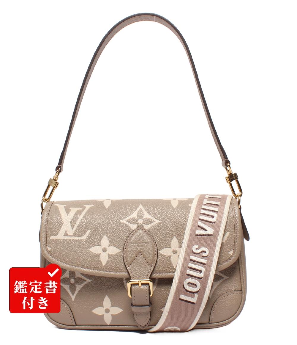 美品 ルイ・ヴィトン 2way ショルダーバッグ 肩掛け 斜め掛け ディアヌ モノグラムアンプラント M46583 レディース LOUIS VUITTON