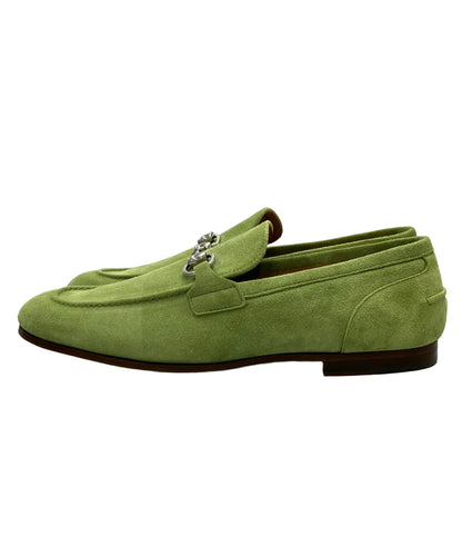 美品 GUCCI スウェードビットローファー 406994 メンズ SIZE 8 グッチ