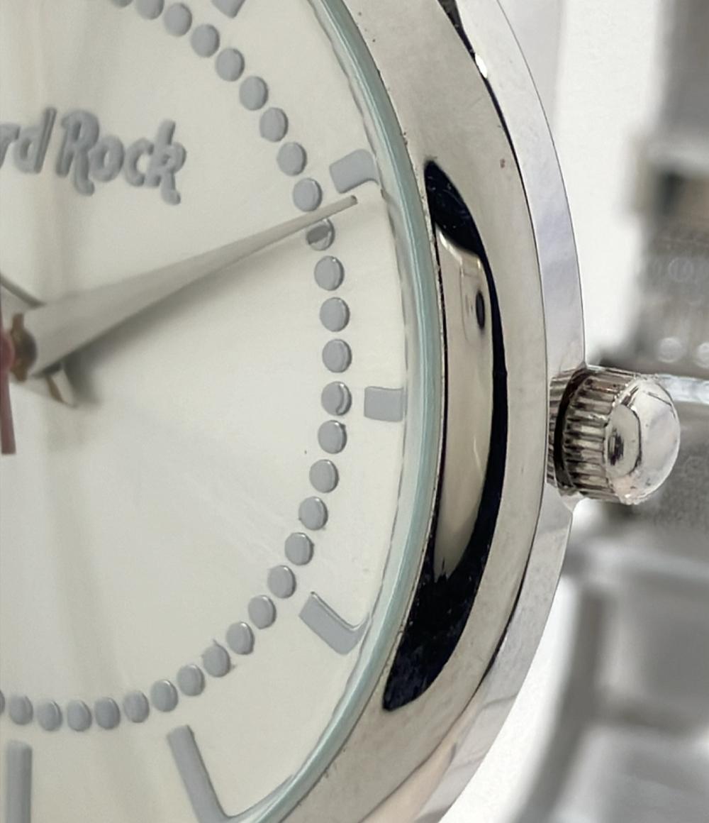 ハードロック 腕時計 クオーツ シルバー メンズ HARD ROCK