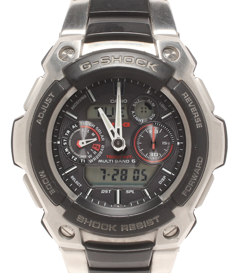 CASIO 腕時計 電波ソーラー G-SHOCK ソーラー MTG-1500 メンズ カシオ