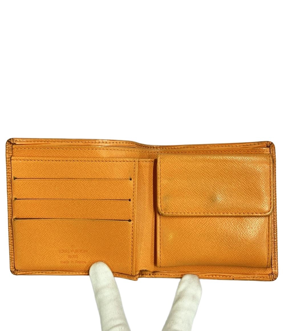 LOUIS VUITTON 二つ折り財布 ポルト ビエ カルト クレディ モネ エピ