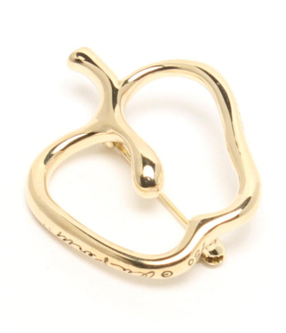 美品 TIFFANY&Co. ブローチ K18 エルサ ペレッティ アップルモチーフ レディース ティファニー