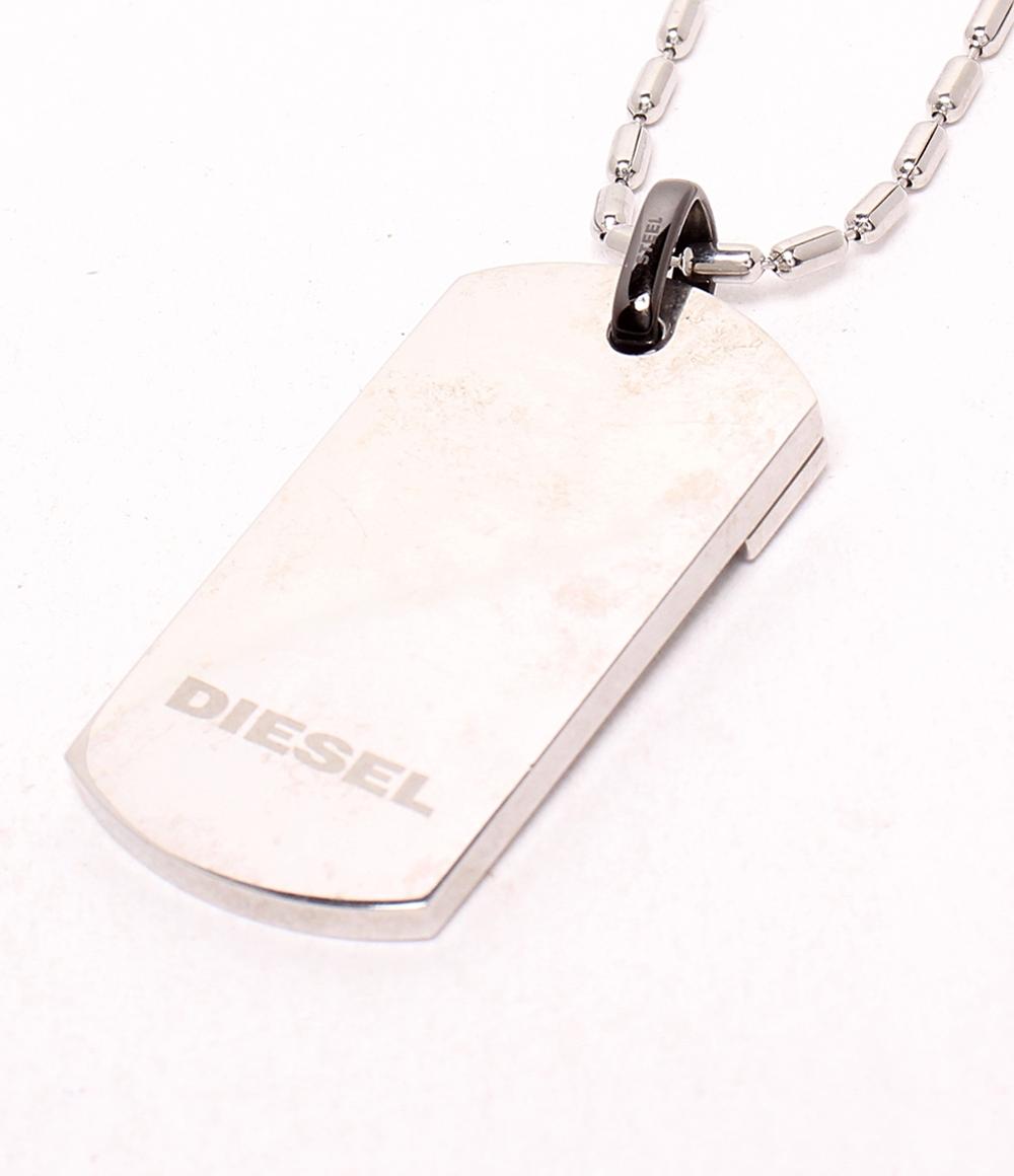 DIESEL ネックレス ロゴ ドッグタグ メンズ ディーゼル – Rehello by