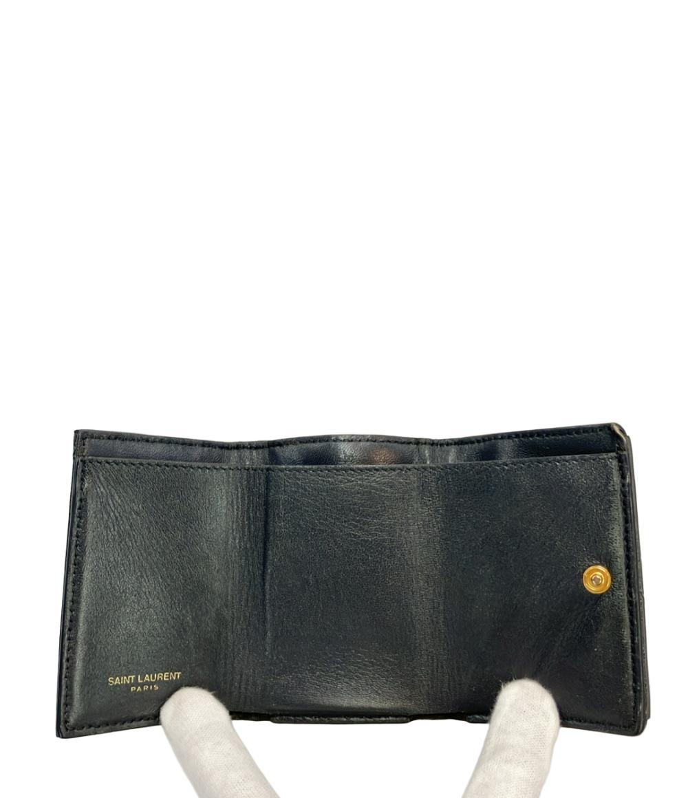 SAINT LAURENT 三つ折り財布 レディース サンローラン