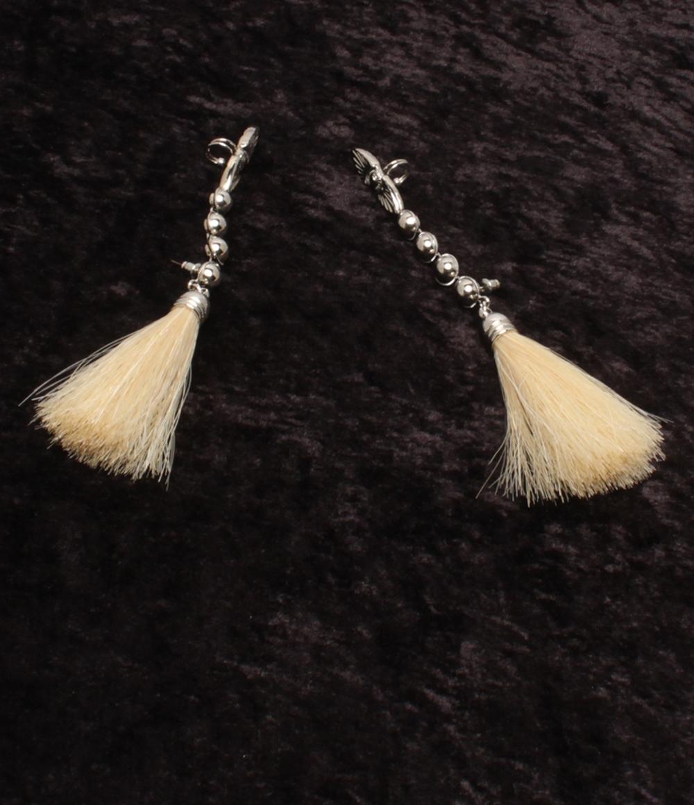 美品 トーガプルラ イヤカフ ピアス フリンジ レディース TOGA PULLA