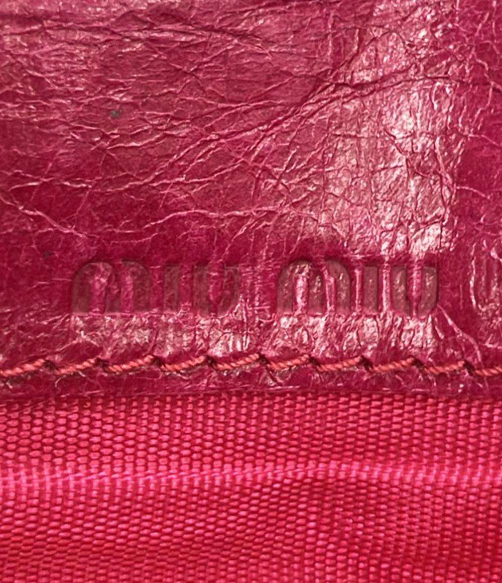 Miu Miu 長財布 マテラッセ レディース ミュウ ミュウ