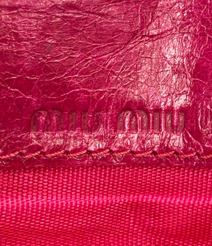 Miu Miu 長財布 マテラッセ レディース ミュウ ミュウ