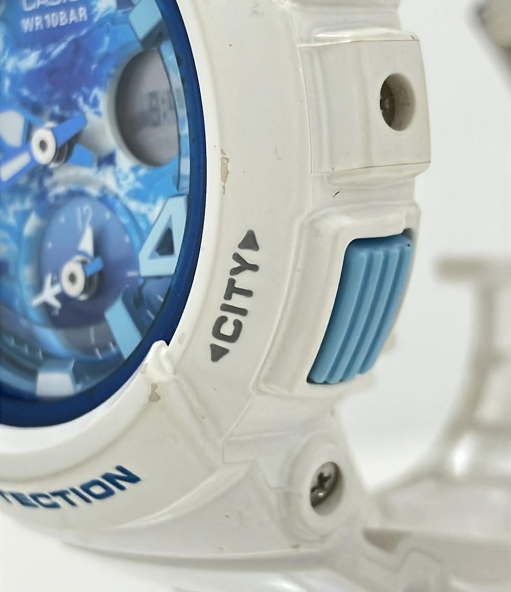 カシオ 腕時計 BABY-G クオーツ ブルー BGA-190GL レディース CASIO