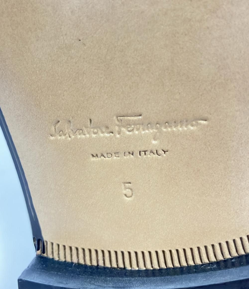 美品 サルヴァトーレフェラガモ ローファー ガンチーニ レディース SIZE 5 (S) Salvatore Ferragamo