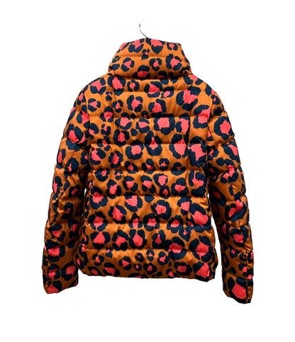 Herno ダウンジャケット リバーシブル レオパード柄 PI1019D-12277P-5946 レディース SIZE 42 (L) ヘルノ