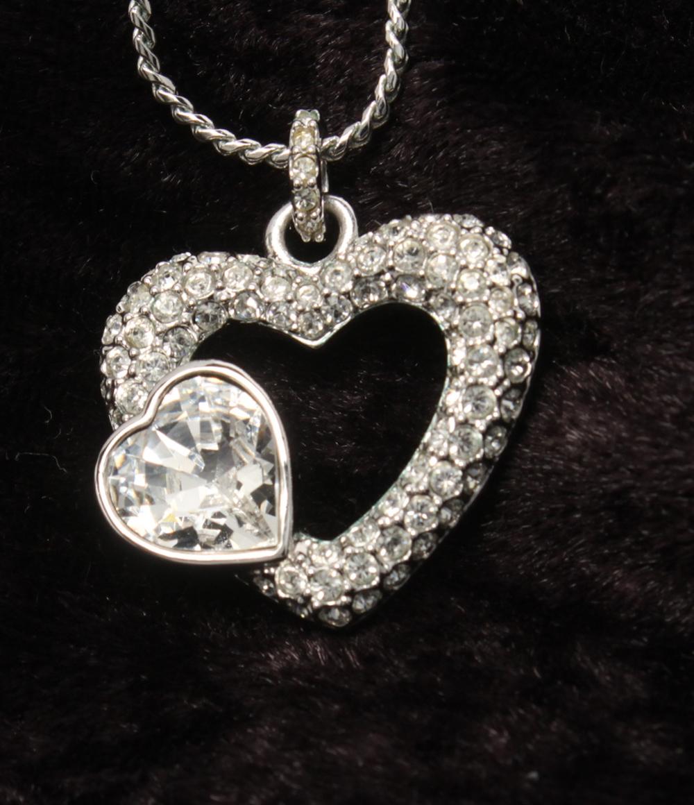 SWAROVSKI ネックレス ハートモチーフ レディース スワロフスキー