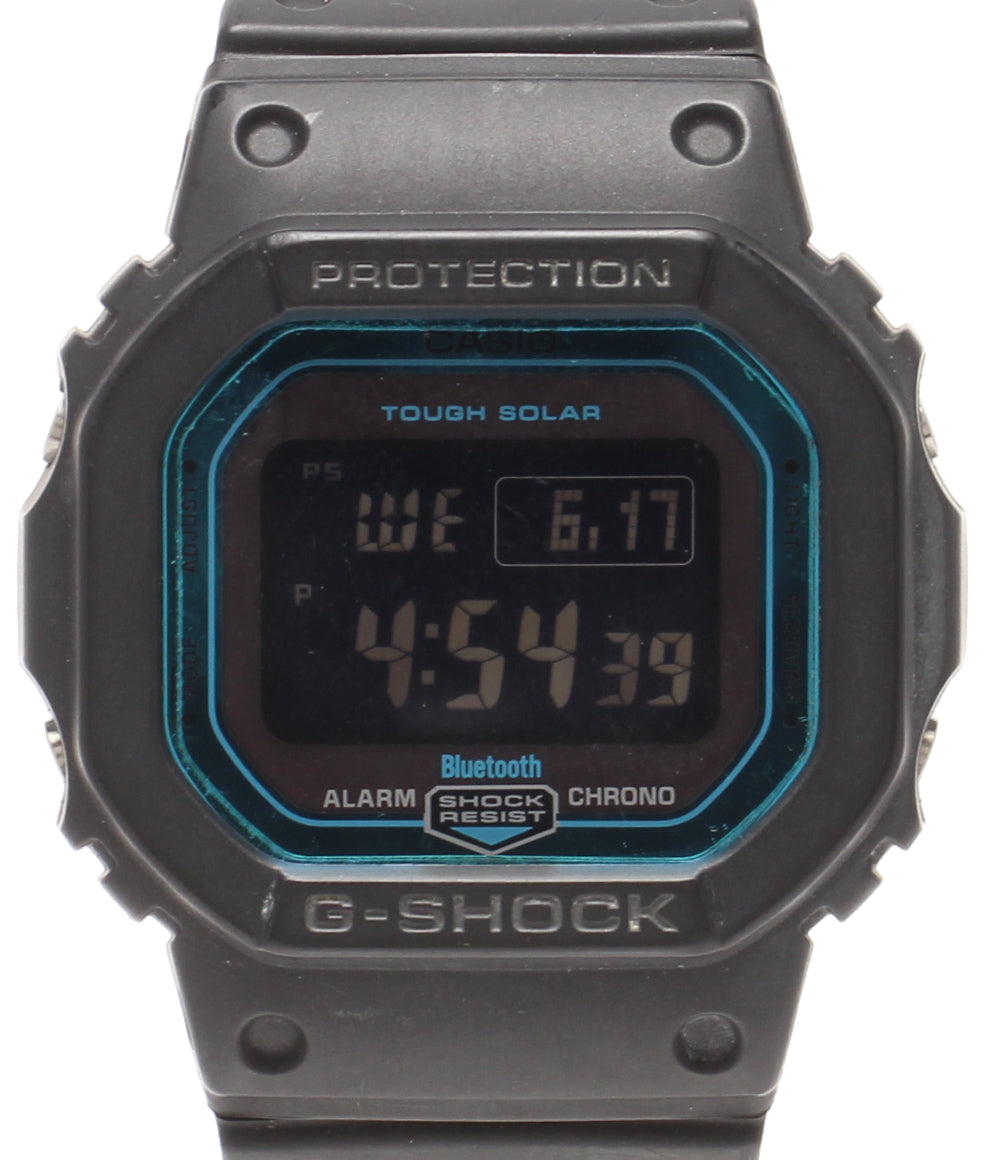 CASIO 腕時計 ブルートゥース ジーショック ソーラー ブラック GW-B5600 メンズ カシオ
