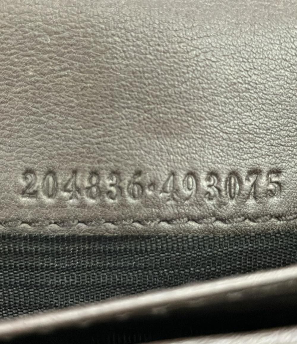 訳あり GUCCI 長財布 レザー グッチシマ 204836 493075 レディース グッチ