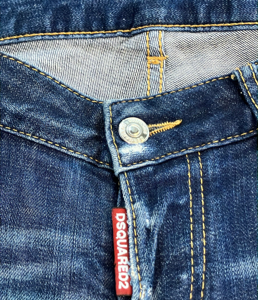DSQUARED2 デニムパンツ ダメージ加工 レディース SIZE 34 (XS) ディースクエアード