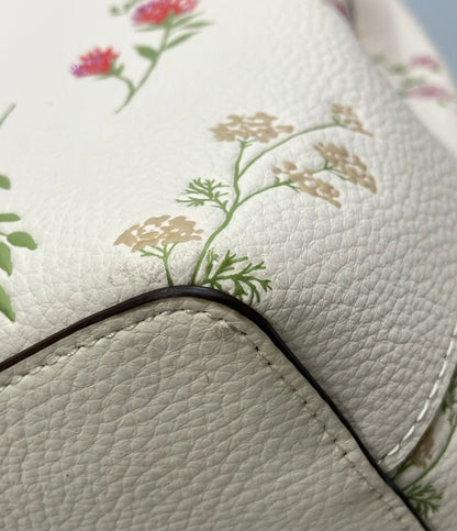 COACH ハンドバッグ ショルダーバッグ バケットバッグ 2WAY 斜め掛け レザー 花柄 C3598 レディース コーチ