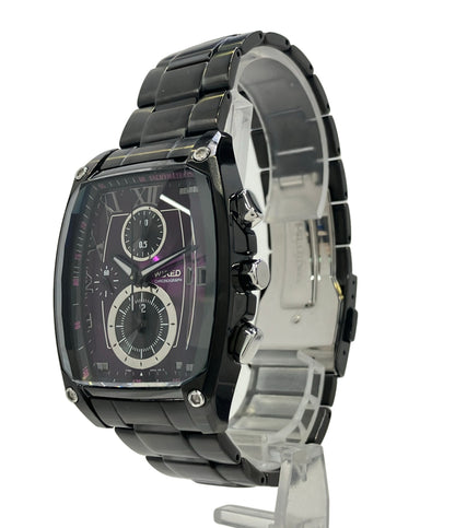 SEIKO 腕時計 WIRED ワイアード クオーツ パープル 7T92-0KW0 メンズ セイコー