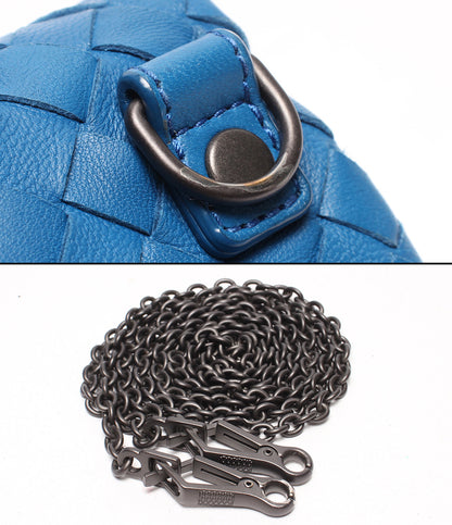 BOTTEGA VENETA チェーンショルダーバッグ クラッチバッグ 斜め掛け イントレチャート レディース ボッテガ・ヴェネタ
