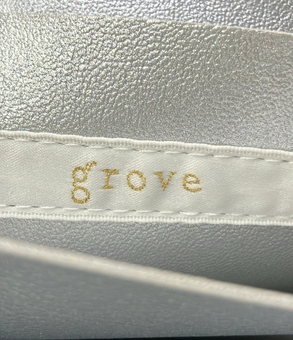 美品 grove ショルダーバッグ 斜め掛け レディース グローブ