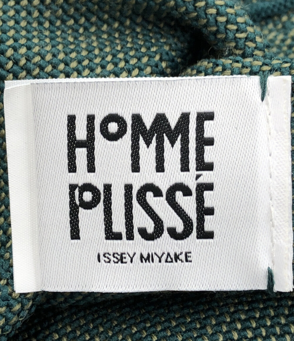 美品 オム プリッセ イッセイミヤケ INLAID KNIT PANTS ロングパンツ(abo0059494) メンズ HOMME PLISSE ISSEY MIYAKE