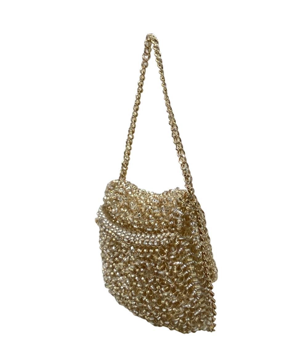 美品 ANTEPRIMA 2way チェーンミニショルダーバッグ 肩掛け ハンドバッグ ワイヤーバッグ レディース アンテプリマ