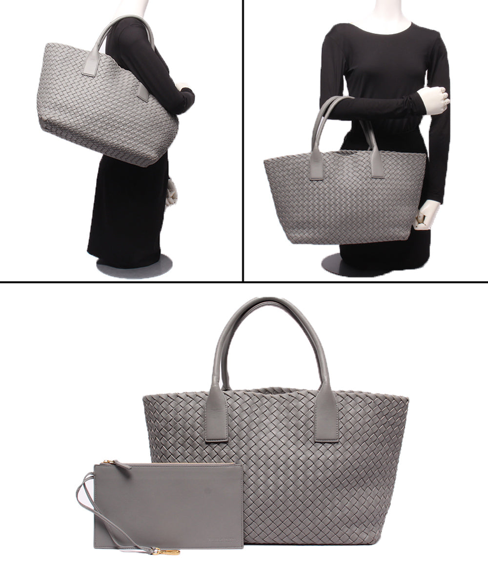 BOTTEGA VENETA トートバッグ カバMM イントレチャート メンズ