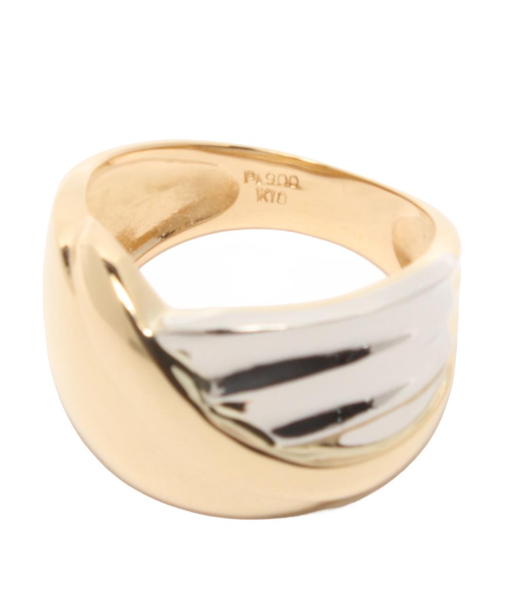 美品 リング 指輪 K18 Pt900 レディース SIZE 11号