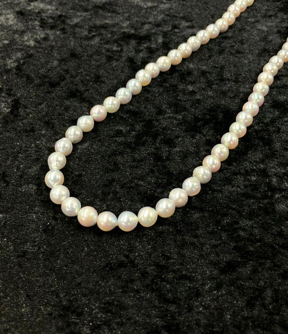 ネックレス SV 淡水パール6-7mm レディース