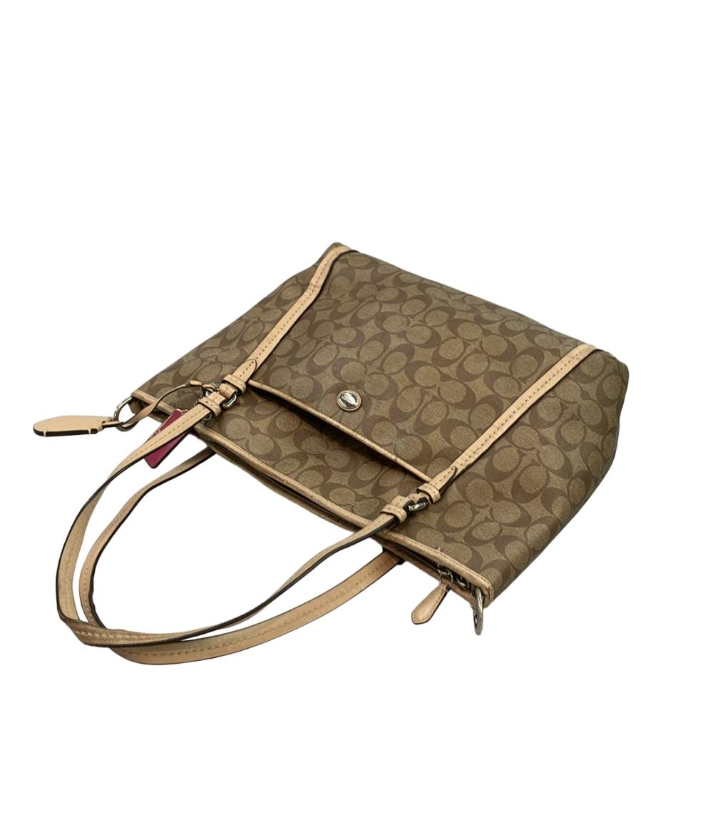 COACH トートバッグ 肩掛け シグネチャー レディース コーチ