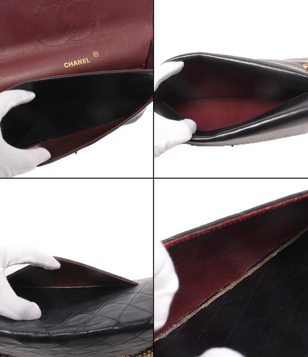 シャネル ハンドバッグ ショルダーバッグ 肩掛け ダブルフラップ ダブルチェーン ゴールド金具 マトラッセ レディース CHANEL