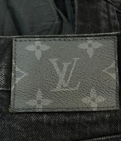 美品 LOUIS VUITTON デニムパンツ モノグラムパッチ RM162Q DKO HAD82W メンズ SIZE 36 (L) ルイ・ヴィトン