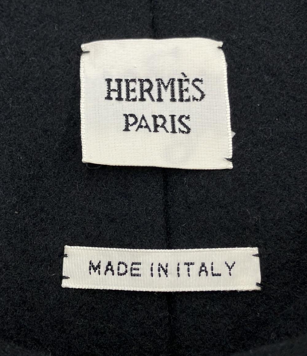 HERMES ダブルフェイス カシミアショートコート レディース SIZE 36 (XS) エルメス