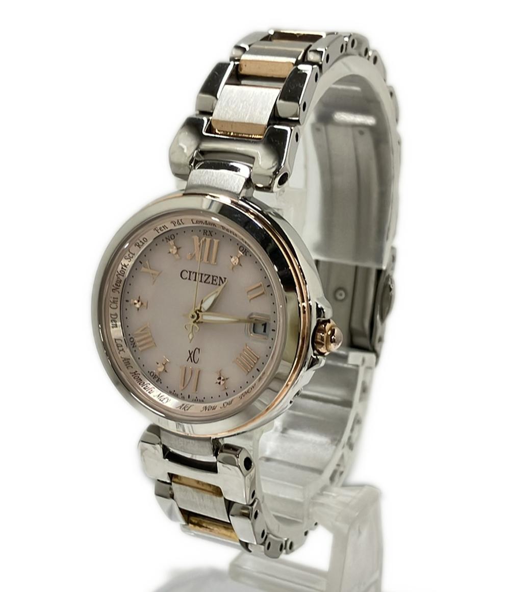 シチズン 腕時計 クロスシー ソーラー ピンク EC1034-59W レディース CITIZEN