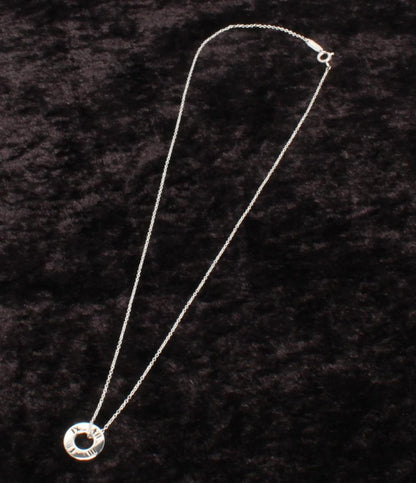 美品 ティファニー ネックレス SV925 アトラス ピアスド サークル レディース TIFFANY&Co.