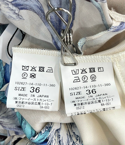 美品 ANAYI ノースリーブワンピース キャミソール付 レディース SIZE 36 (S) アナイ