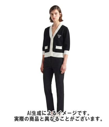 PRADA クロップド ニットカーディガン P25104 レディース SIZE 36 (XS) プラダ