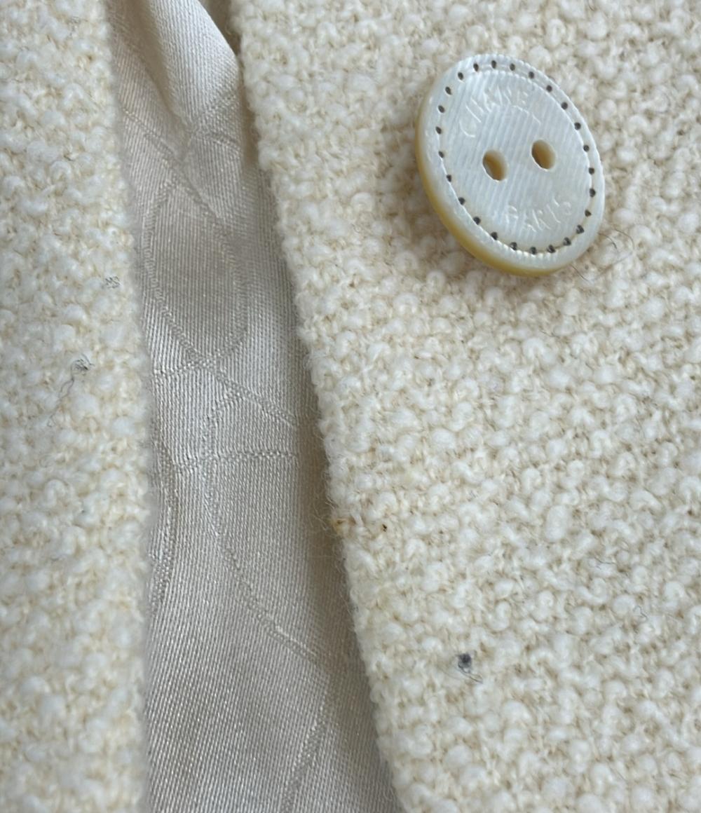 CHANEL テーラードジャケット アイボリー ウール P20557V11746 レディース SIZE 36 (S) シャネル